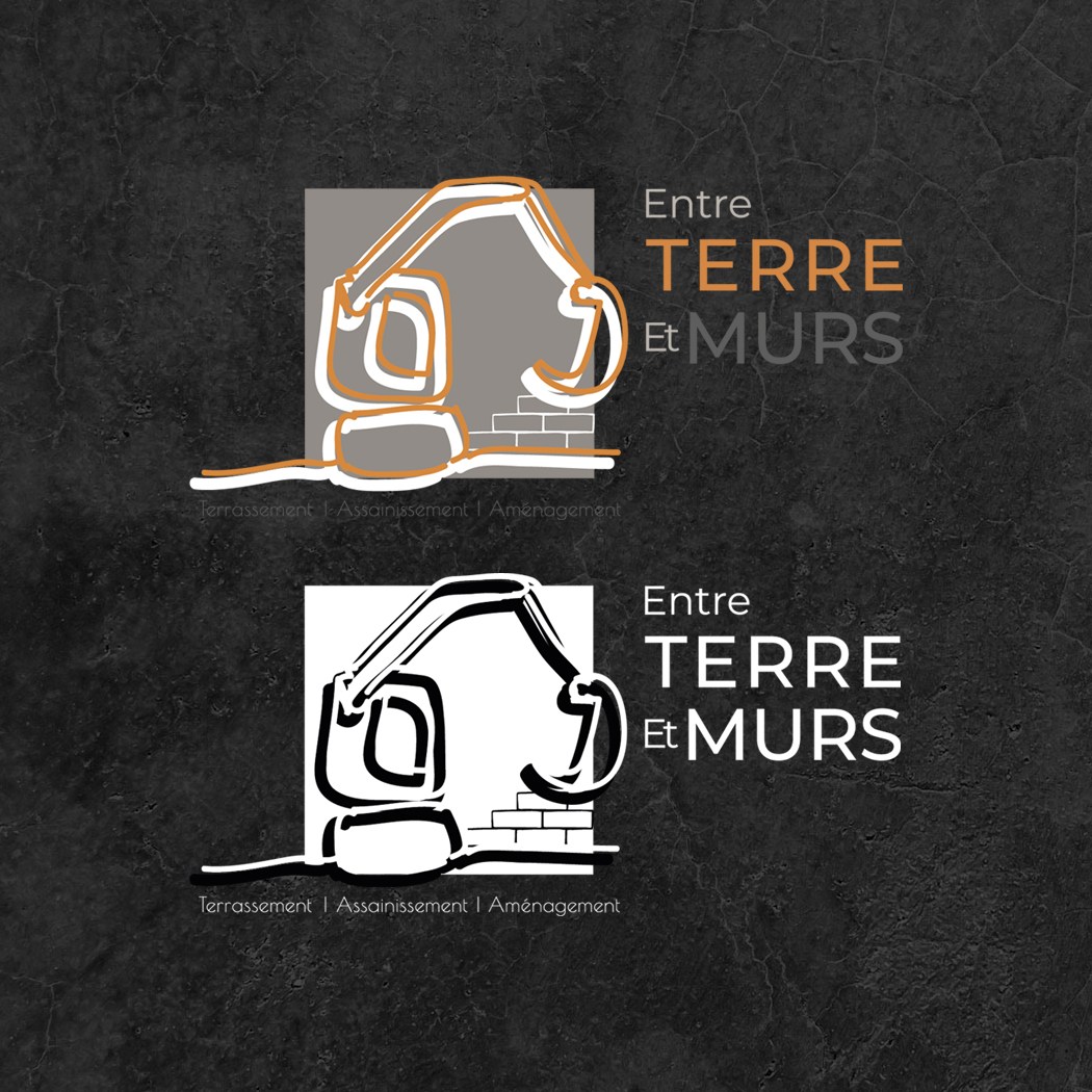 Logos une entreprise de terrassement ETEM.